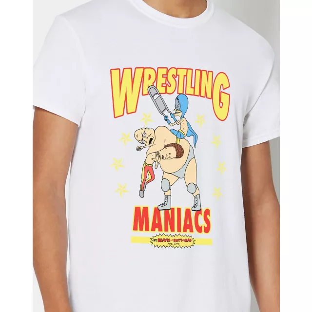 Wrestling Maniacs T Shirt - Beavis and Butt-Head at Spencer's