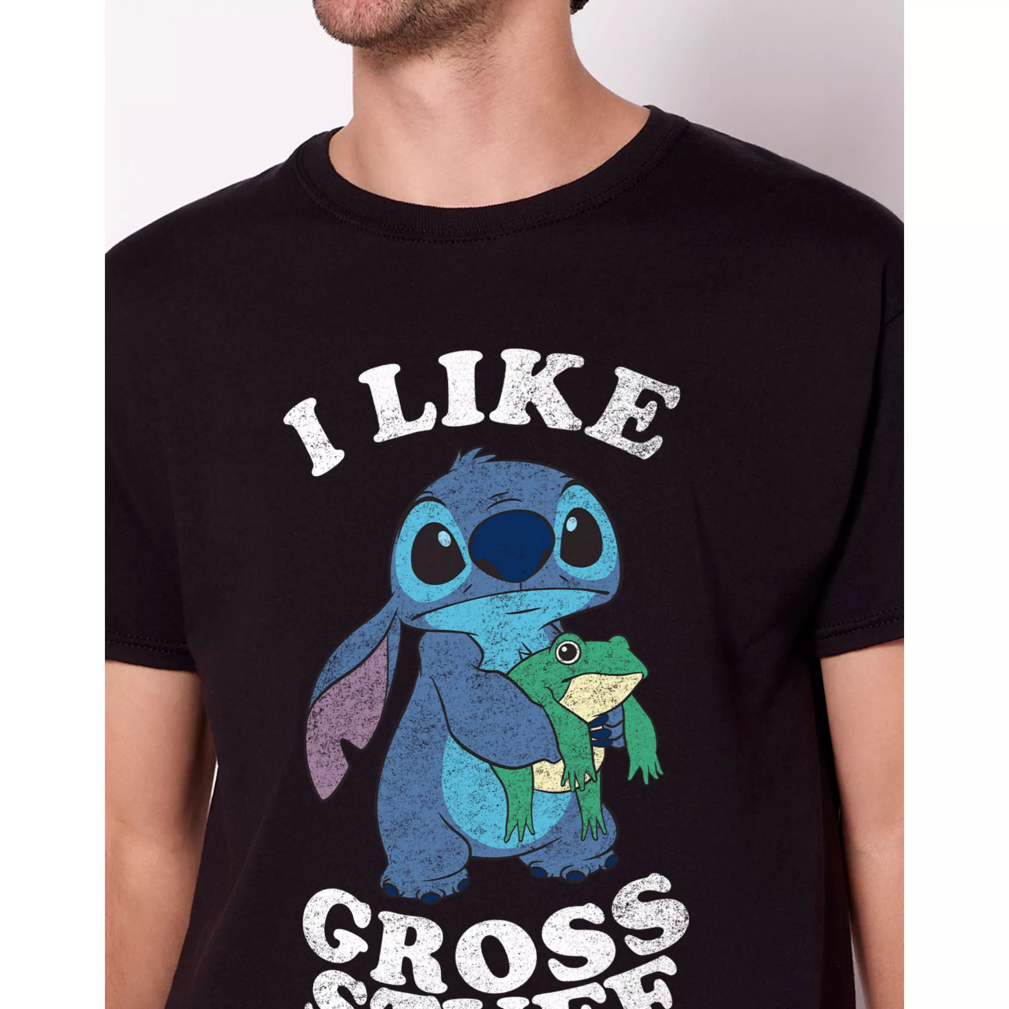I Like Gross Stuff Stitch T Shirt at Spencer's