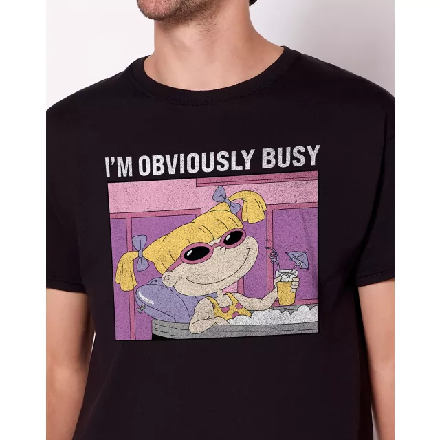Obviously Busy Angelica T Shirt - Rugrats at Spencer's