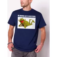 Kermit Late to Everything T Shirt at Spencer's