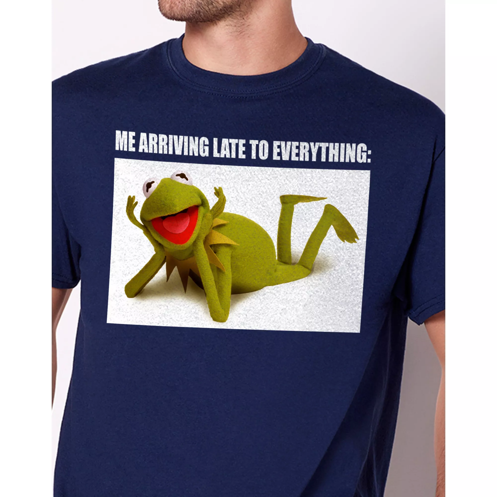 Kermit Late to Everything T Shirt at Spencer's