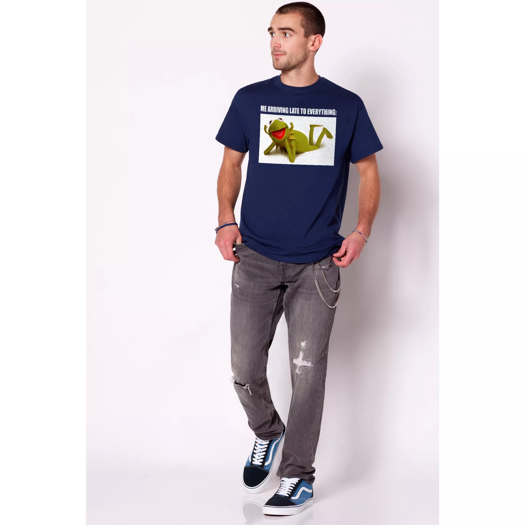 Kermit Late to Everything T Shirt at Spencer's