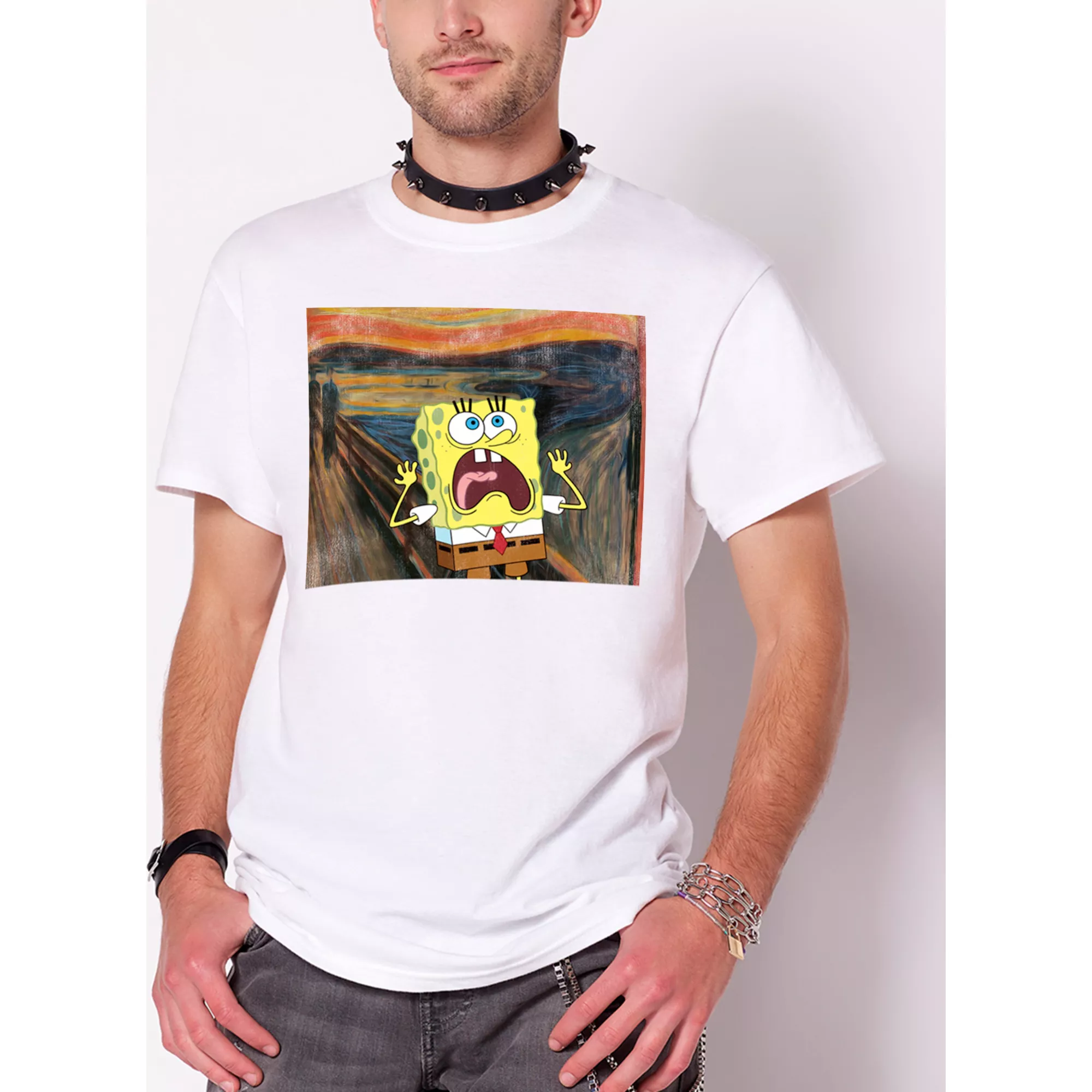 Scream SpongeBob SquarePants T Shirt at Spencer's