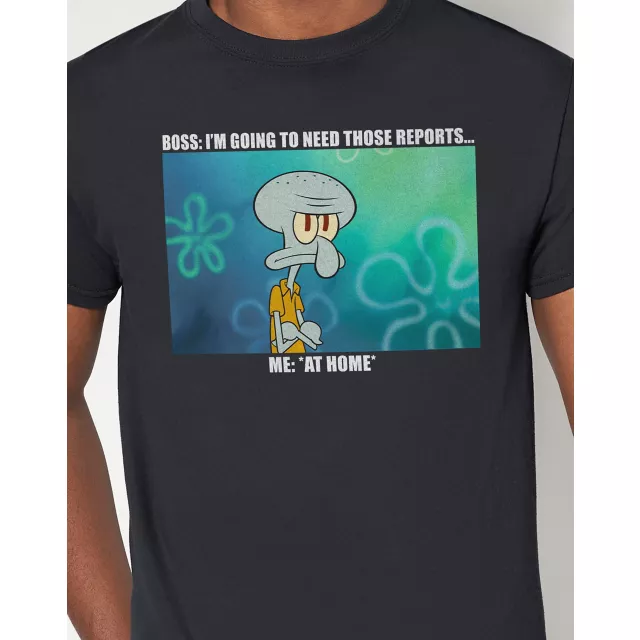 Mad Squidward T Shirt - SpongeBob SquarePants at Spencer's