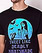Deadly Nightshade Sally T Shirt - The Nightmare Before Christmas