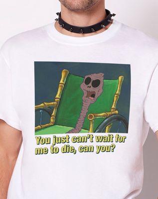 Can't Wait for Me to Die T Shirt - SpongeBob SquarePants
