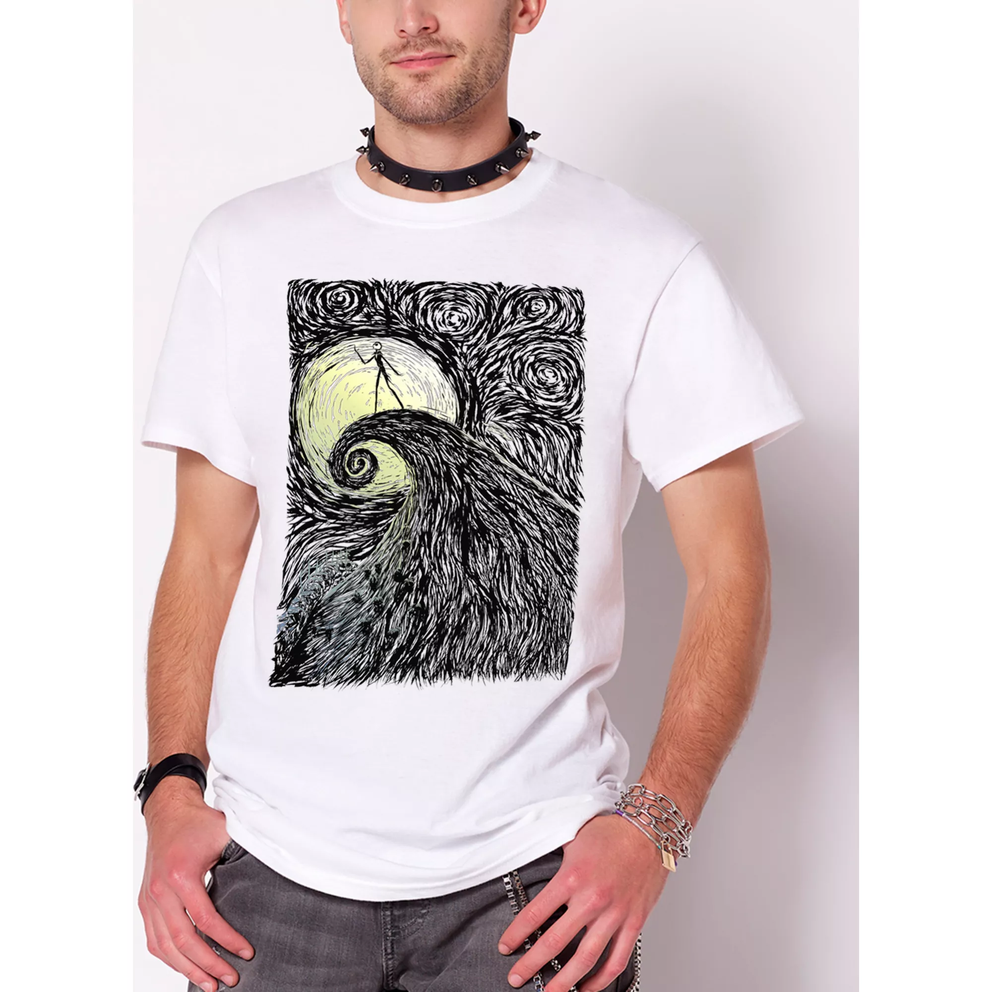 Spiral Hill T Shirt - The Nightmare Before Christmas at Spencer's