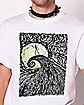 Spiral Hill T Shirt - The Nightmare Before Christmas