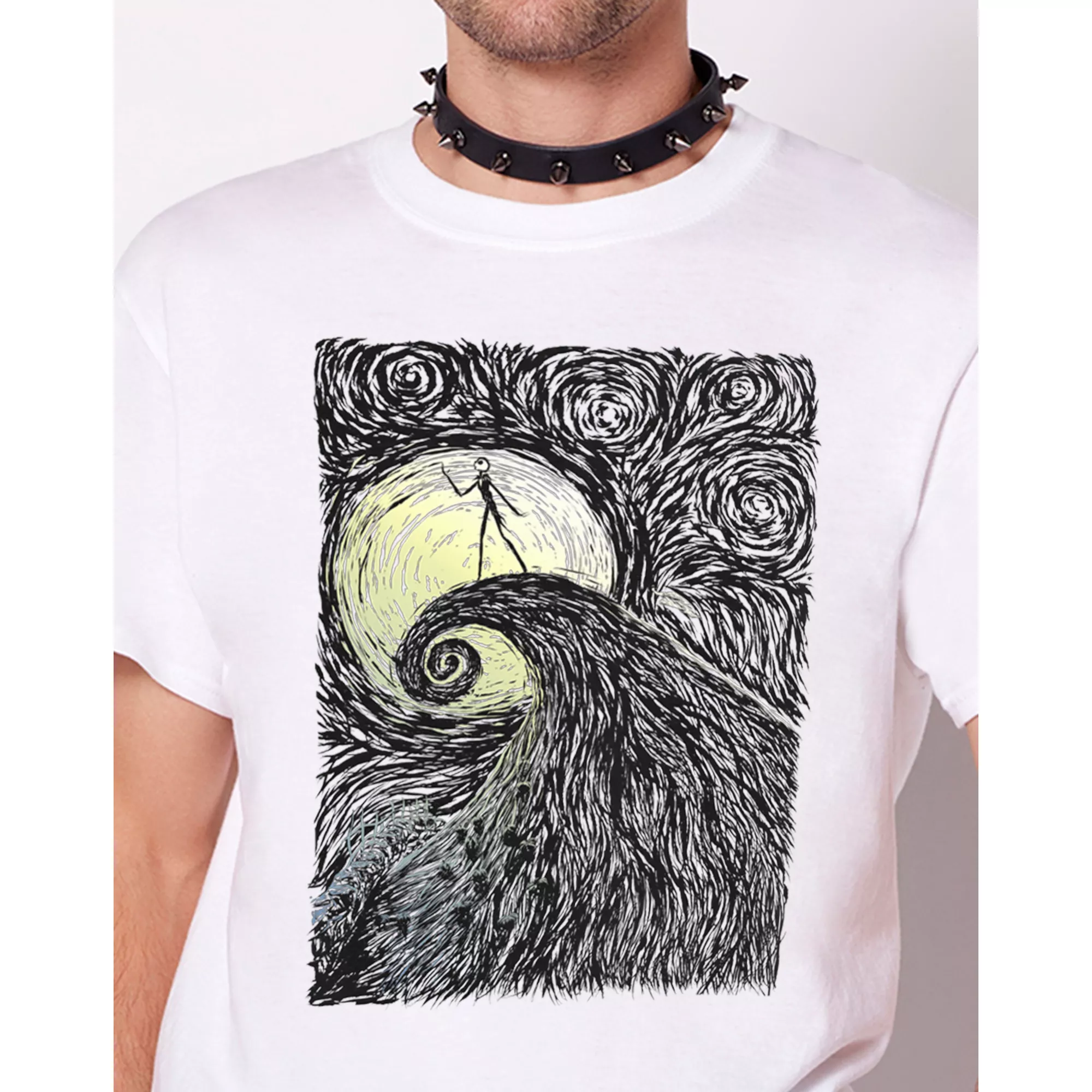Spiral Hill T Shirt - The Nightmare Before Christmas at Spencer's