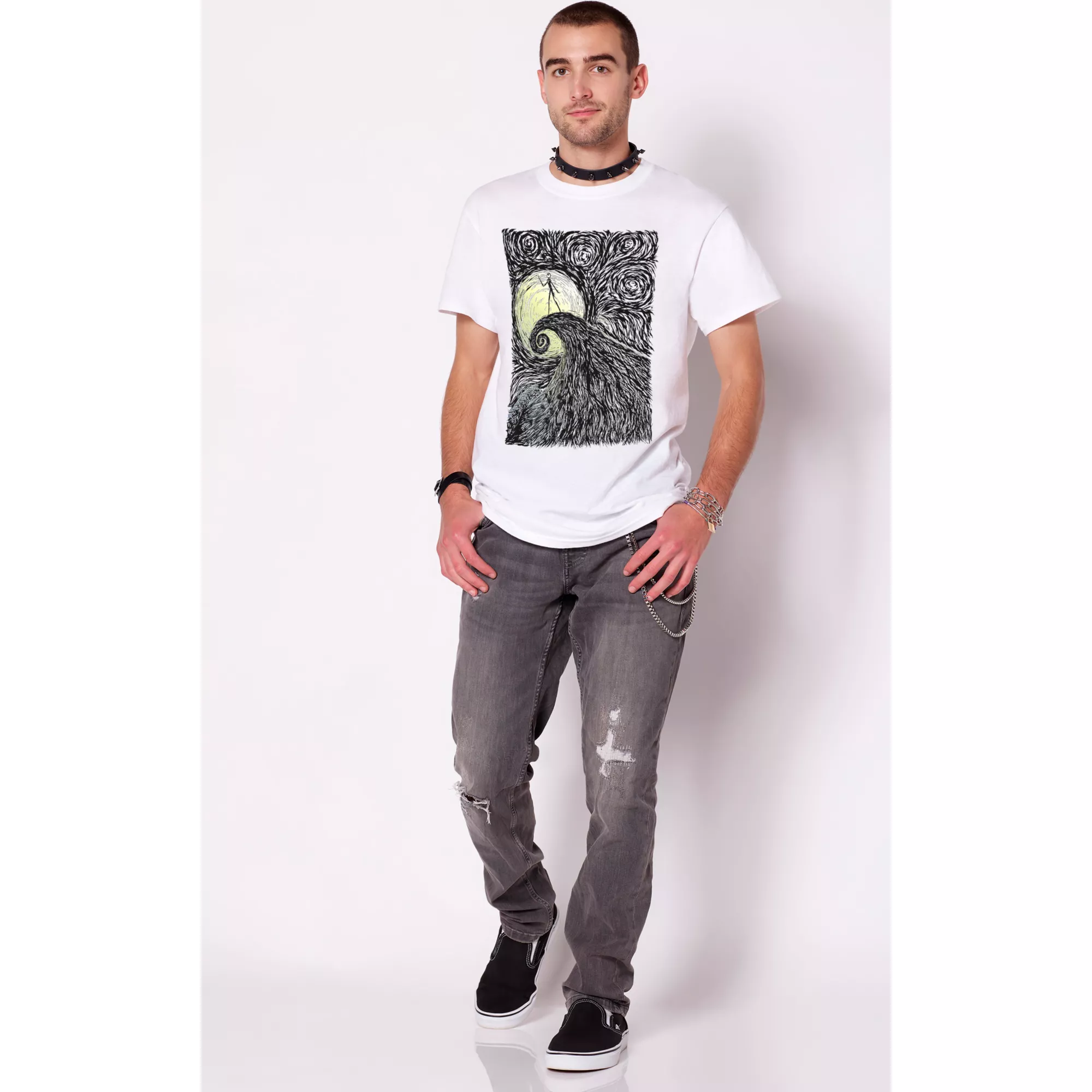 Spiral Hill T Shirt - The Nightmare Before Christmas at Spencer's