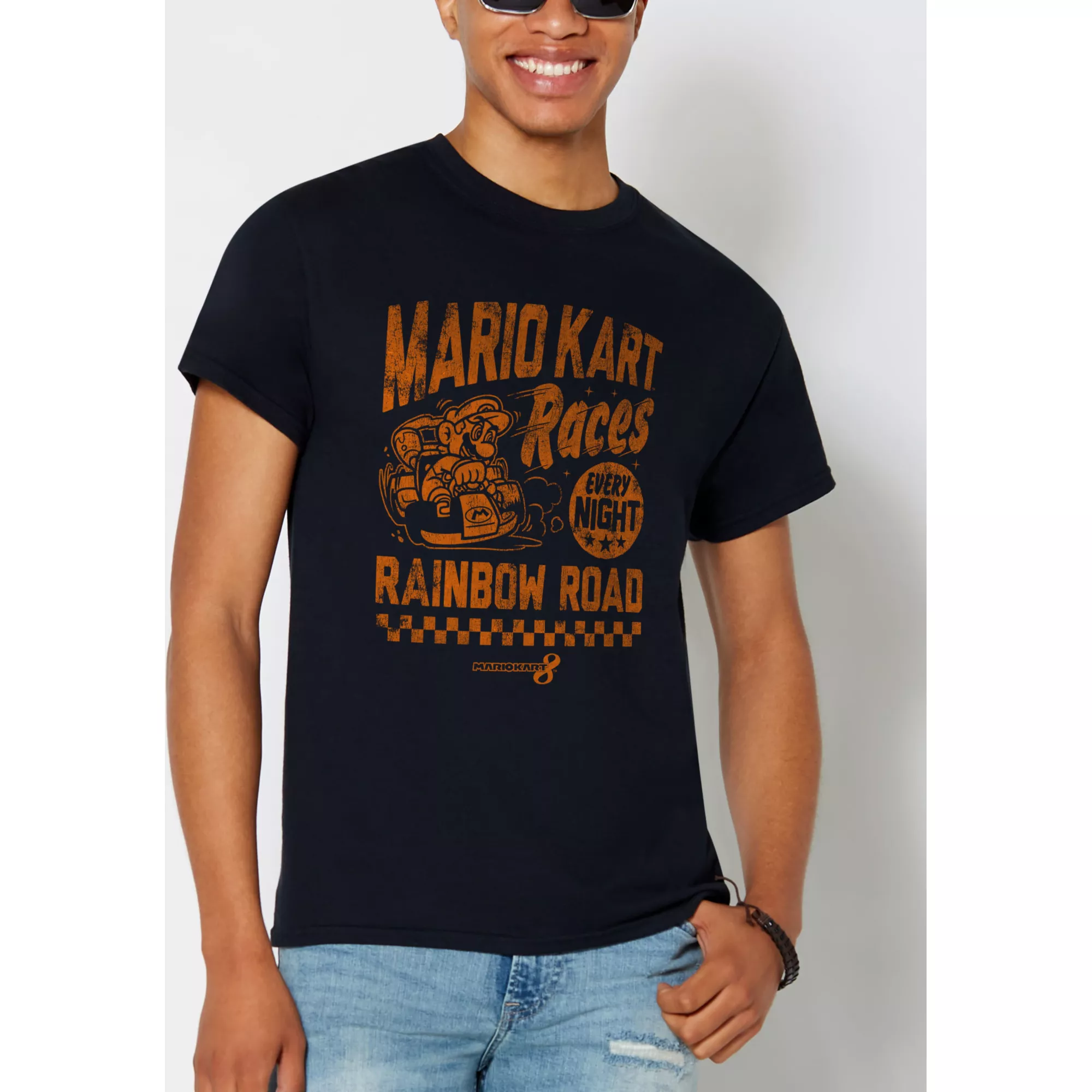Rainbow Road Races T Shirt - Mario Kart at Spencer's