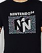 Black Nintendo 64 Logo T Shirt
