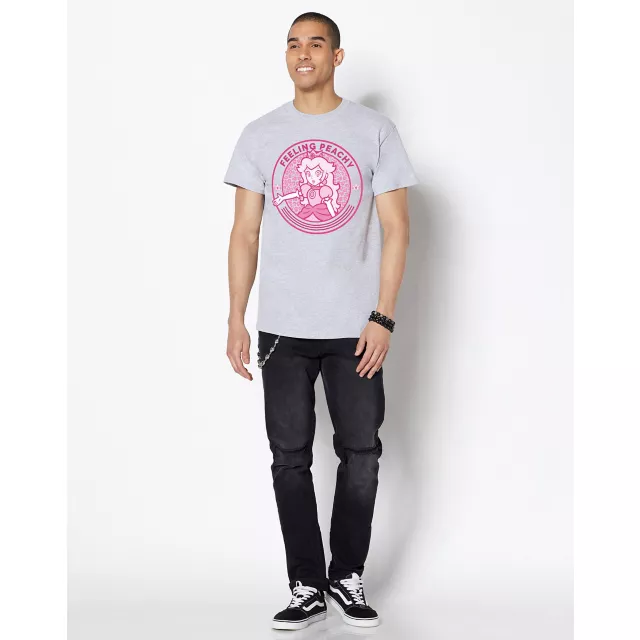 Feeling Peachy T Shirt - Nintendo at Spencer's