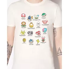 Mario Kart Objects T Shirt - Nintendo at Spencer's