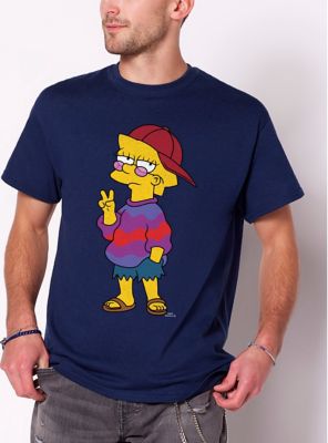 Men's The Simpsons Christmas Bart Not Naughty T-Shirt – Fifth Sun
