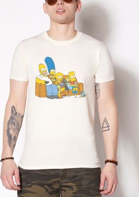 The Simpsons Family Couch T Shirt