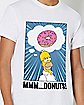MMM Donuts T Shirt- The Simpsons