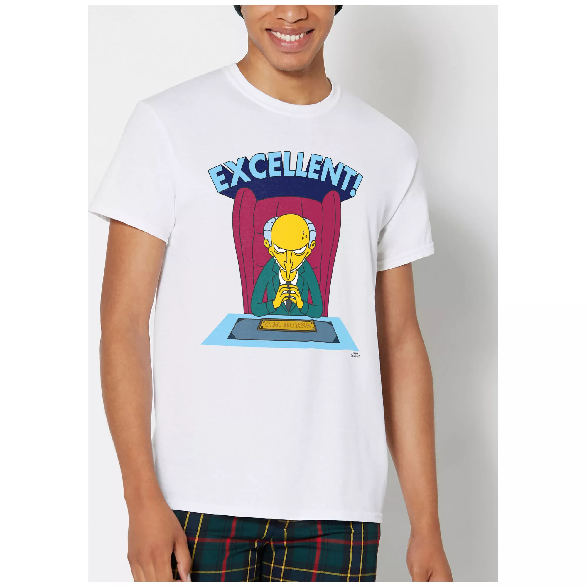 Mr. Burns Excellent T Shirt- The Simpsons at Spencer's
