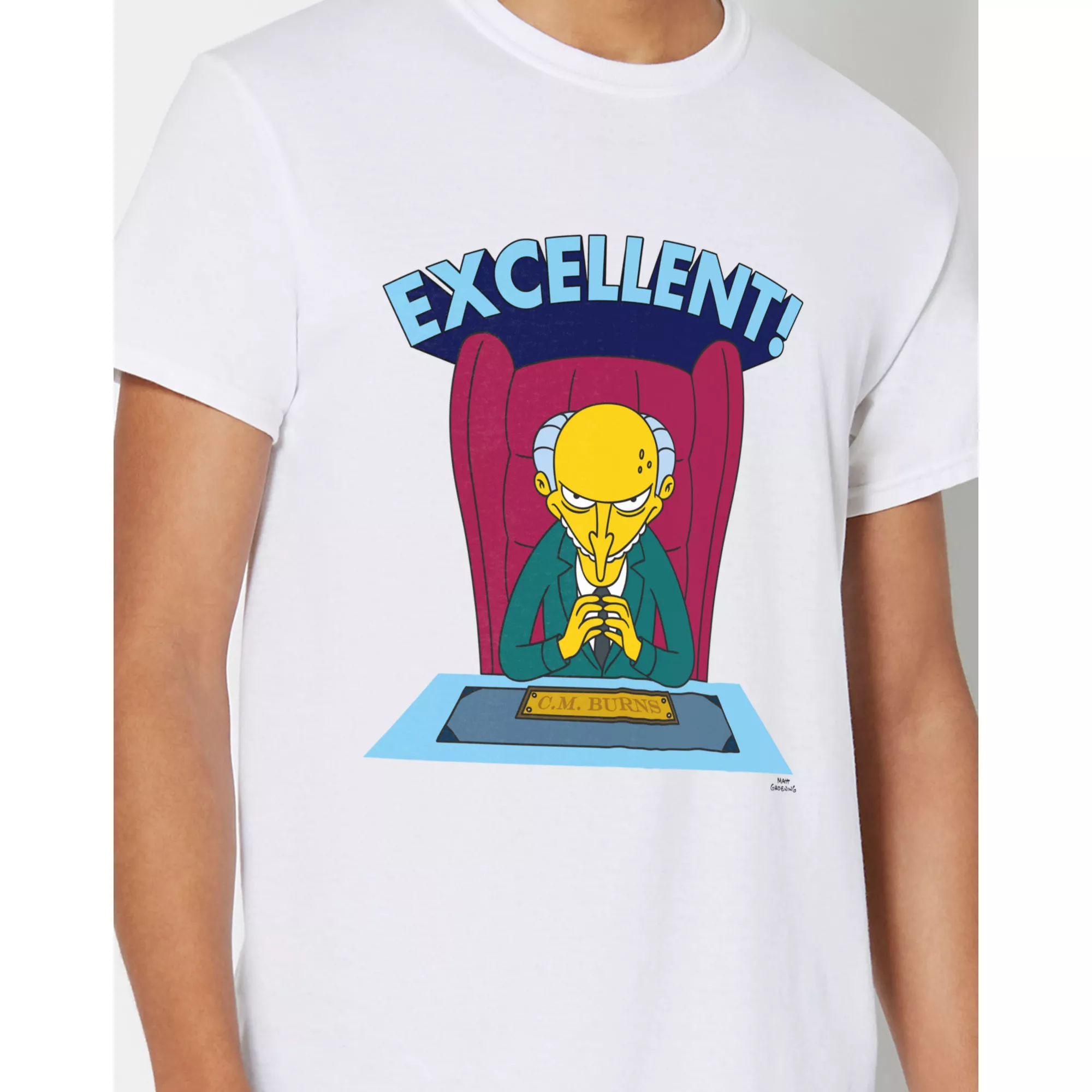 Mr. Burns Excellent T Shirt- The Simpsons at Spencer's