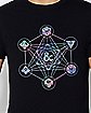 Holographic Dice T Shirt- Dungeons & Dragons