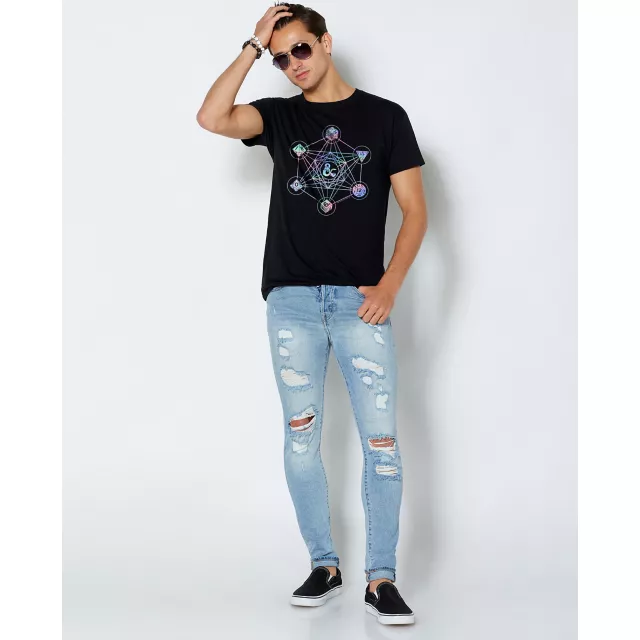 Holographic Dice T Shirt- Dungeons & Dragons at Spencer's
