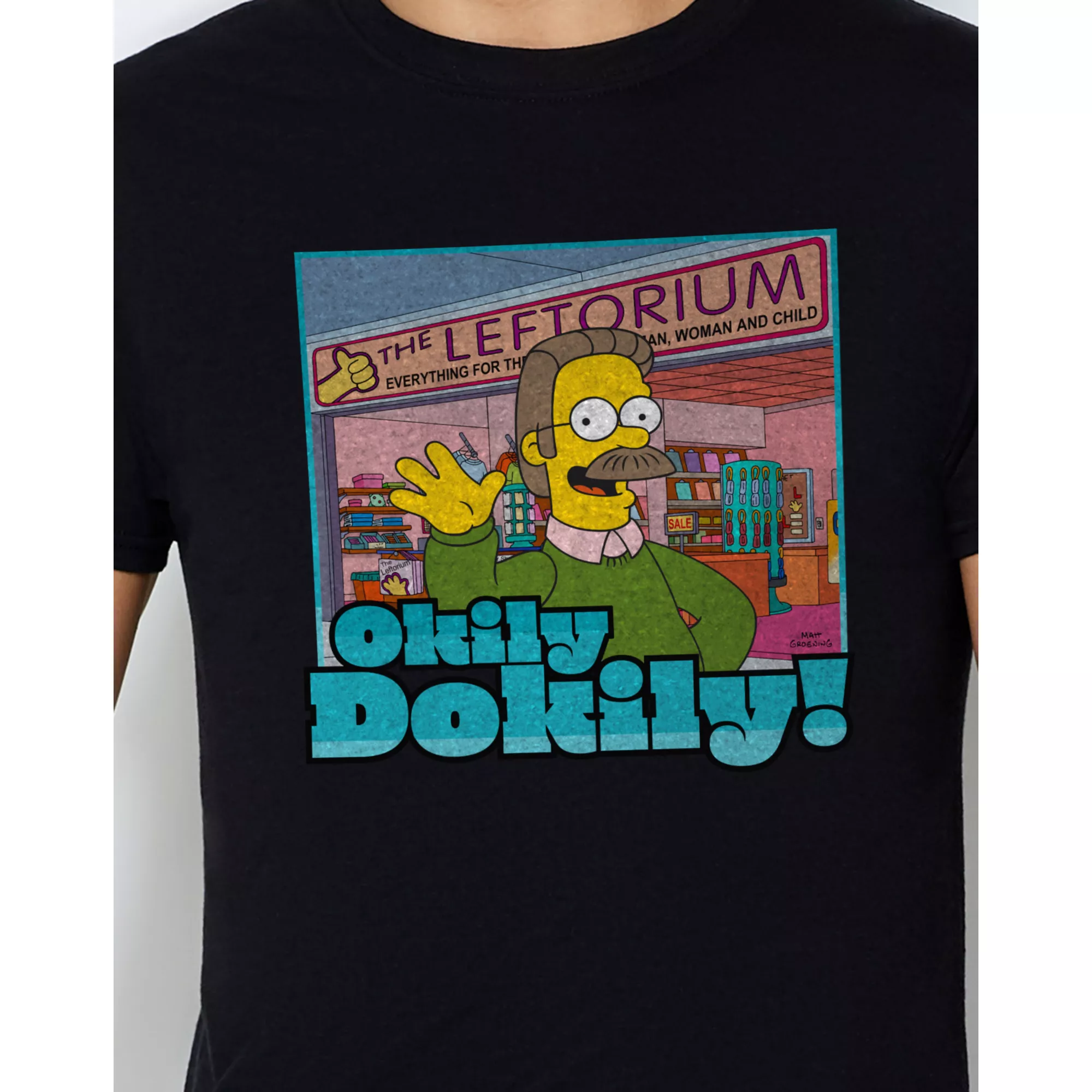 Okily Dokily T Shirt - The Simpsons at Spencer's