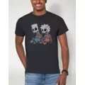 Bart and Lisa Skeleton T Shirt - The Simpsons at Spencer's