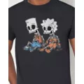 Bart and Lisa Skeleton T Shirt - The Simpsons at Spencer's