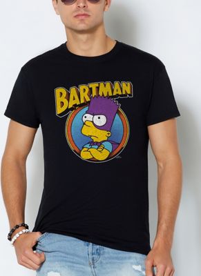 Bartman Logo T Shirt - The Simpsons