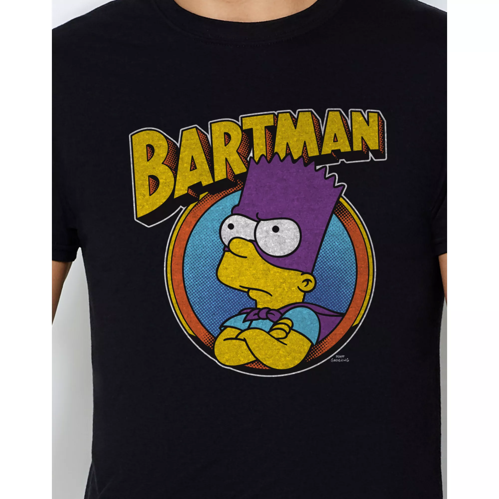 Bartman Logo T Shirt - The Simpsons at Spencer's
