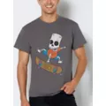 Bart Skating Skeleton T Shirt - The Simpsons at Spencer's