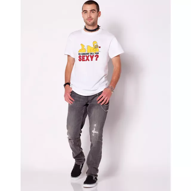 Did Someone Call For Sexy Homer T Shirt - The Simpsons at Spencer's