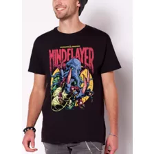 Black Mind Flayer T Shirt- Dungeons & Dragons at Spencer's