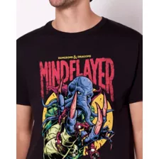 Black Mind Flayer T Shirt- Dungeons & Dragons at Spencer's