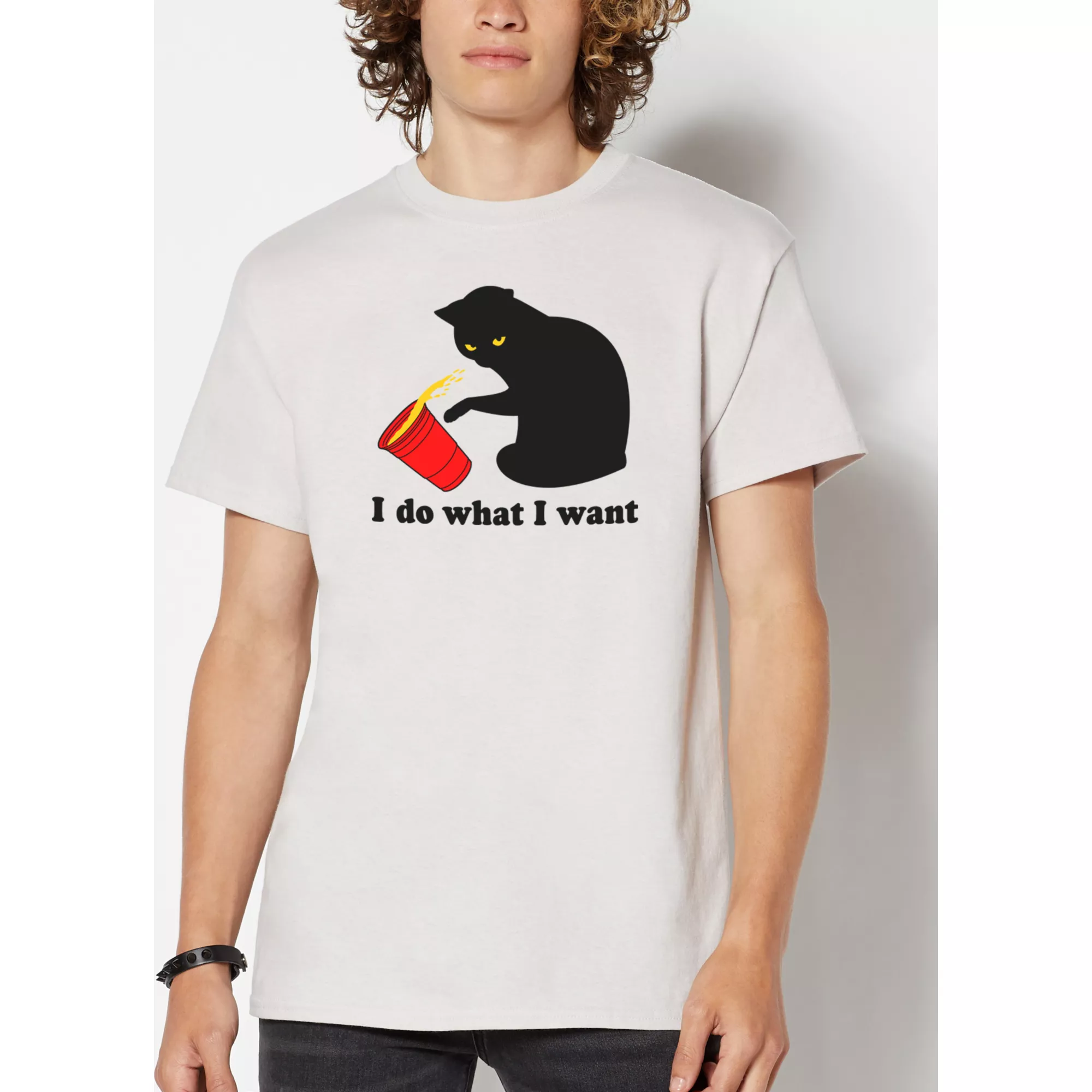 I Do What I Want T Shirt at Spencer's
