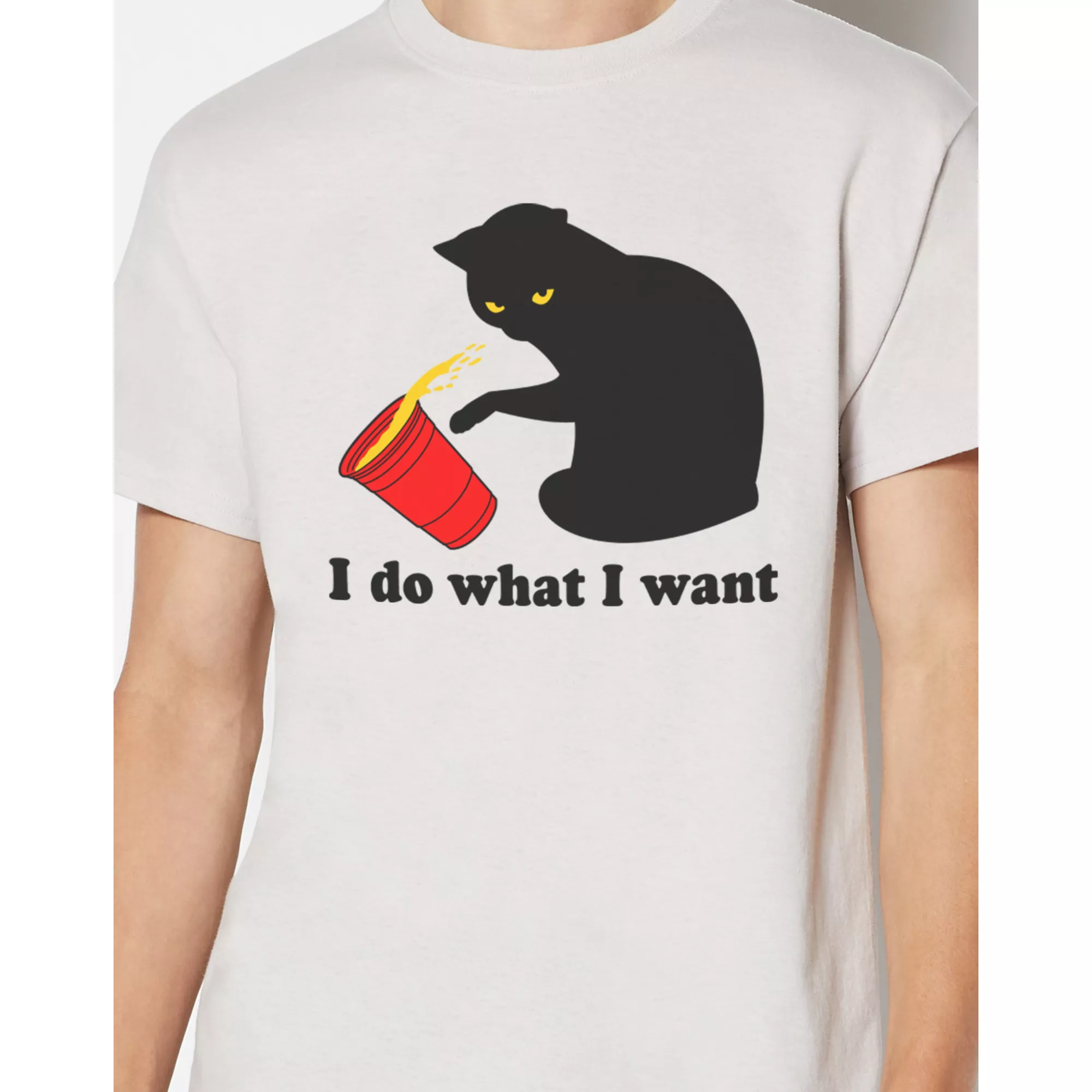 I Do What I Want T Shirt at Spencer's