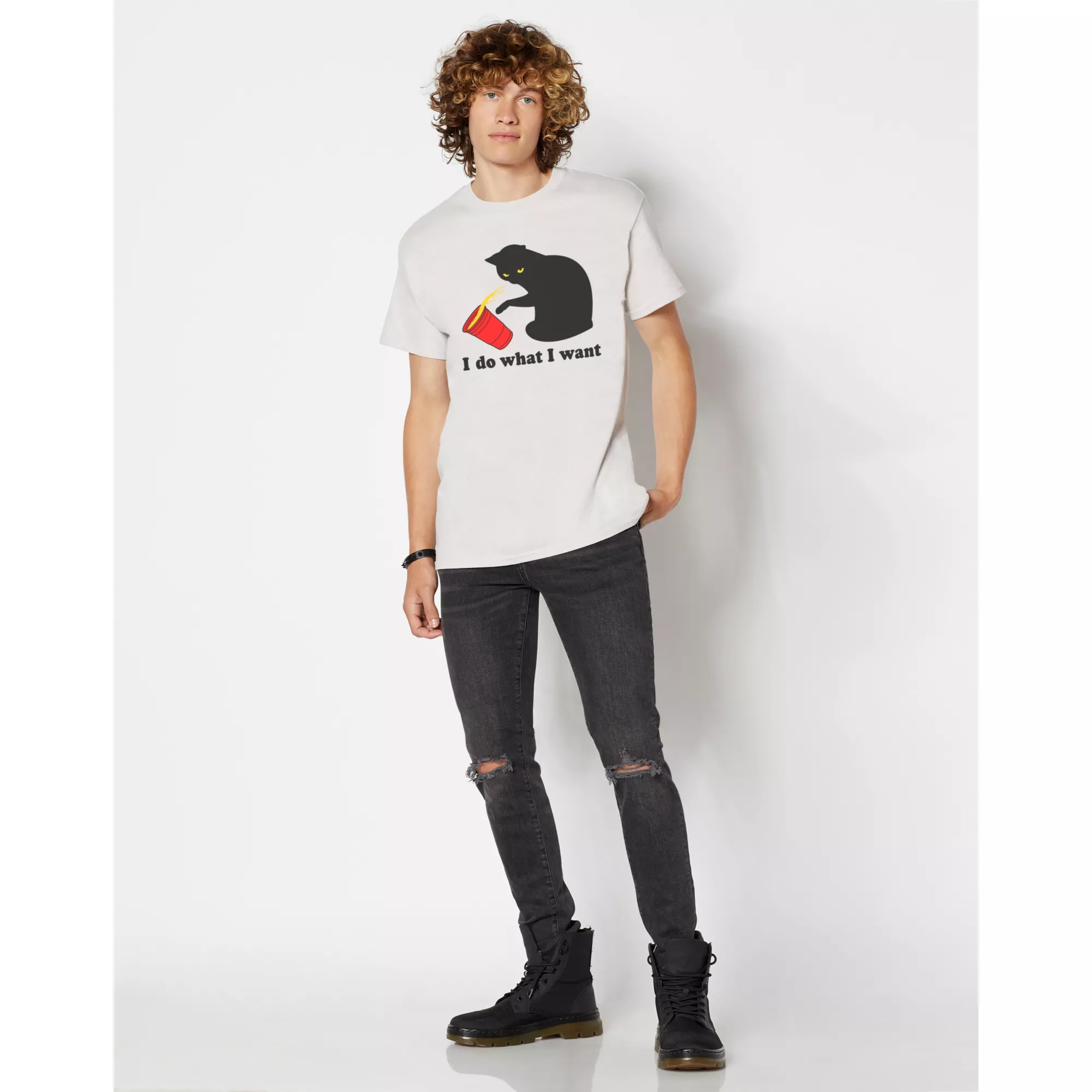 I Do What I Want T Shirt at Spencer's