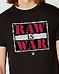 Raw is War T Shirt - WWE