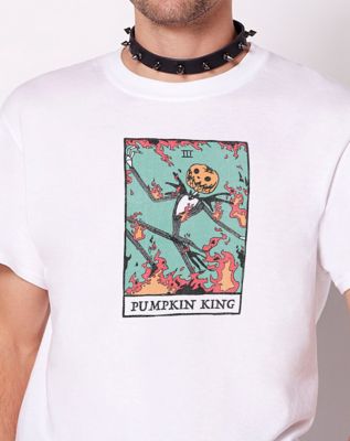Pumpkin King Tarot Card T Shirt - The Nightmare Before Christmas