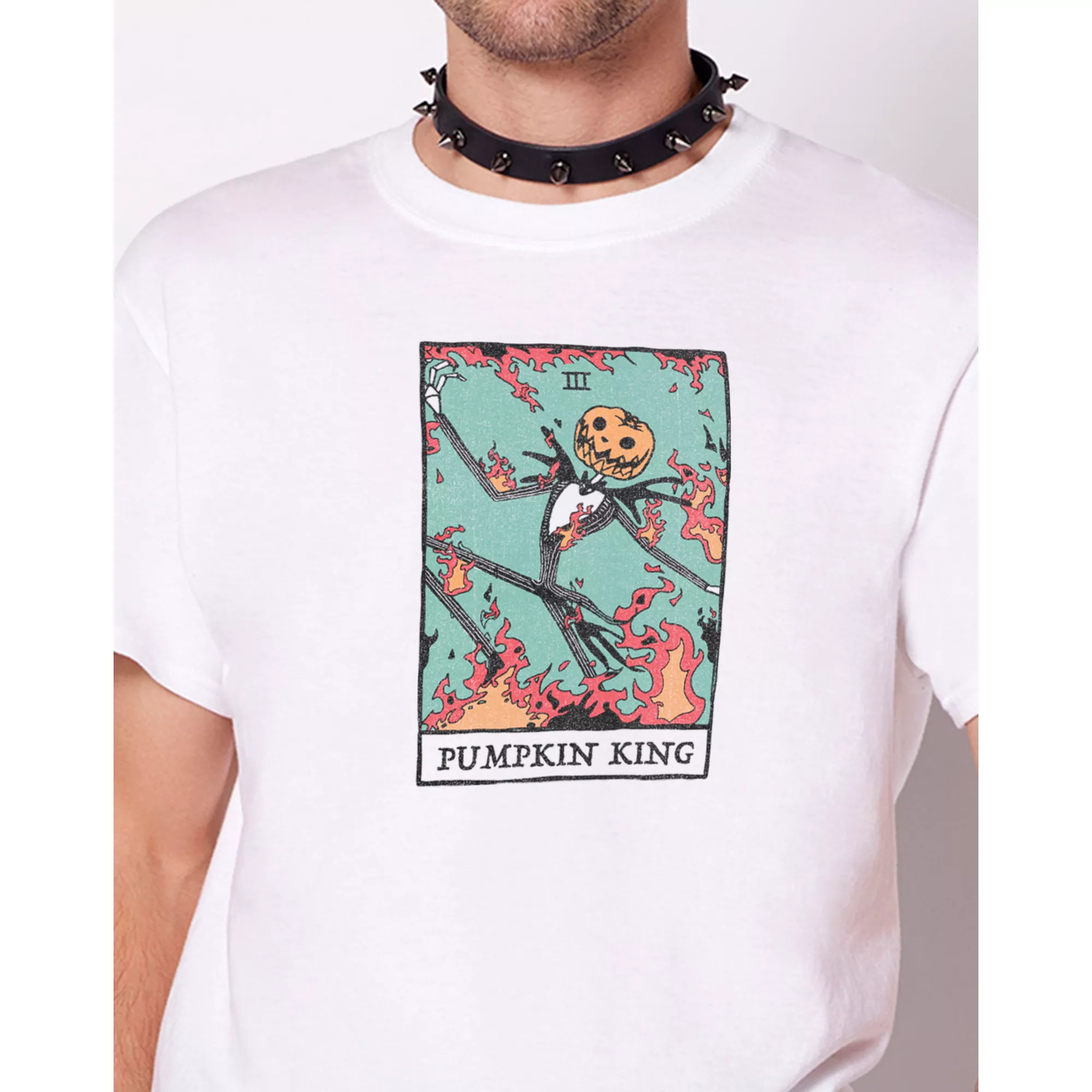 Pumpkin King Tarot Card T Shirt - The Nightmare Before Christmas at Spencer's