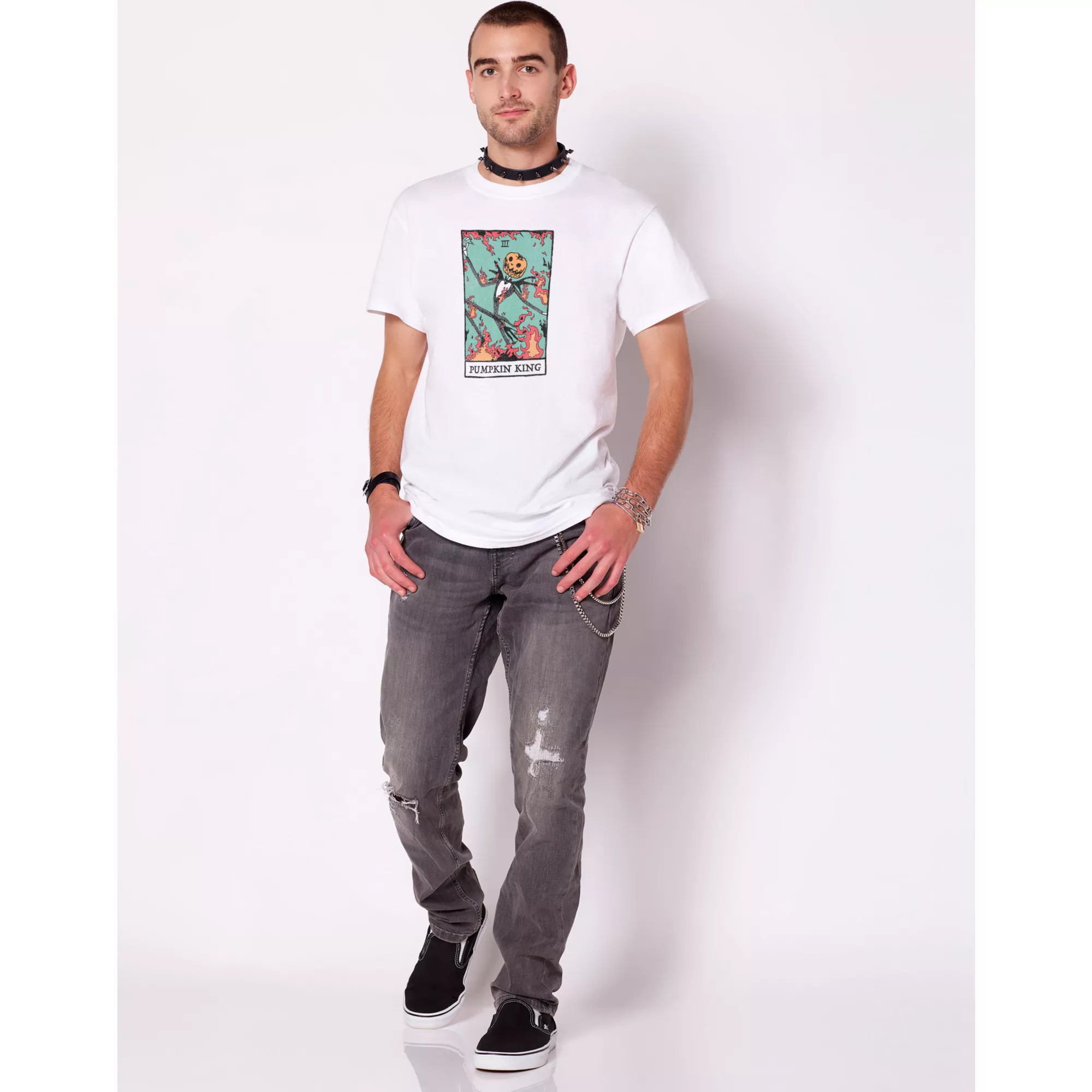 Pumpkin King Tarot Card T Shirt - The Nightmare Before Christmas at Spencer's