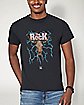 The Rock Bull Skull T Shirt - WWE