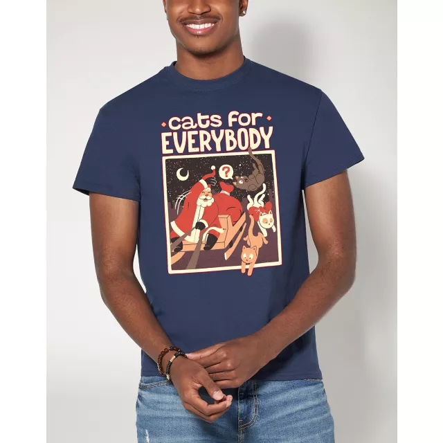Cats For Everybody T Shirt at Spencer's