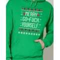 Merry Go Fuck Yourself Hoodie at Spencer's