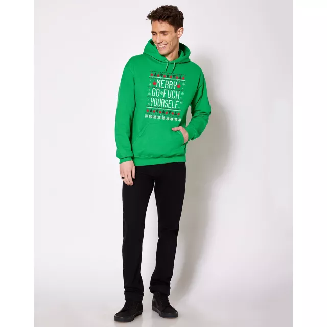 Merry Go Fuck Yourself Hoodie at Spencer's
