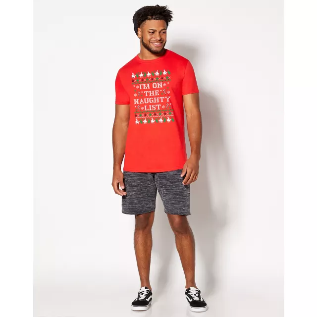 I'm On the Naughty List T Shirt at Spencer's