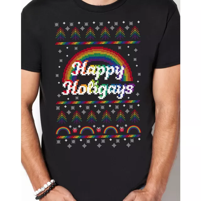 Happy Holigays T Shirt at Spencer's