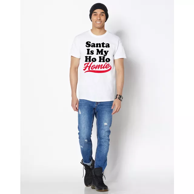 Santa Is My Ho Ho Homie T Shirt at Spencer's