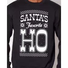 Santa's Favorite Ho Crewneck Sweatshirt at Spencer's