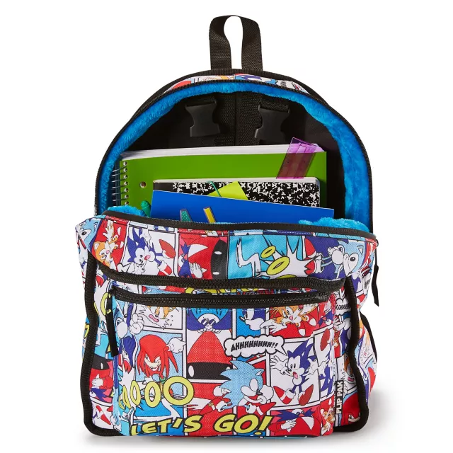 Flip Pak Reversible Sonic Backpack - Sonic the Hedgehog at Spencer's